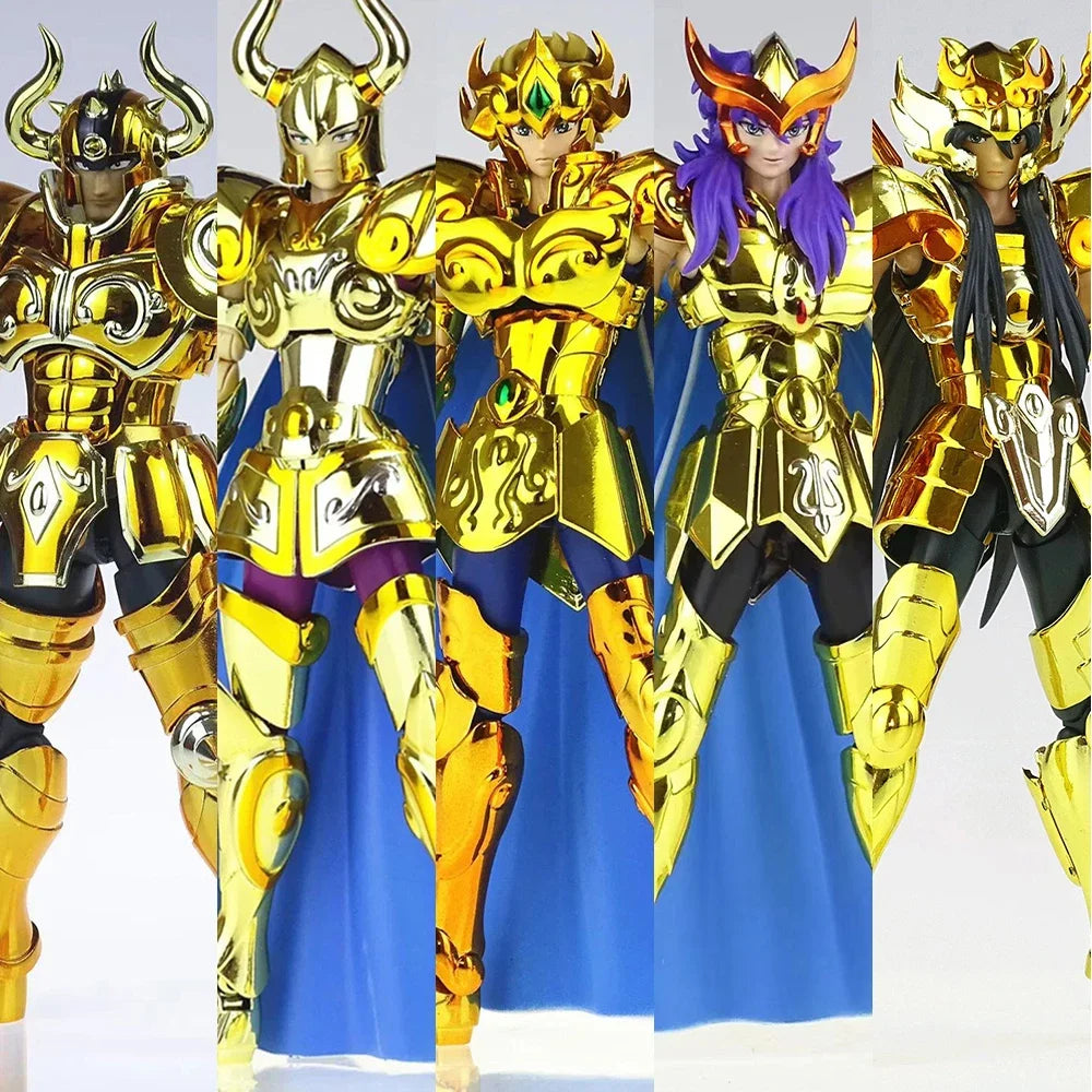 CS Model Saint Seiya Myth Cloth EX Capricorn Shura/Scorpio Milo/Leo Aiolia /Libra Dohko/Taurus Aldebaran Assemble Toys Gift