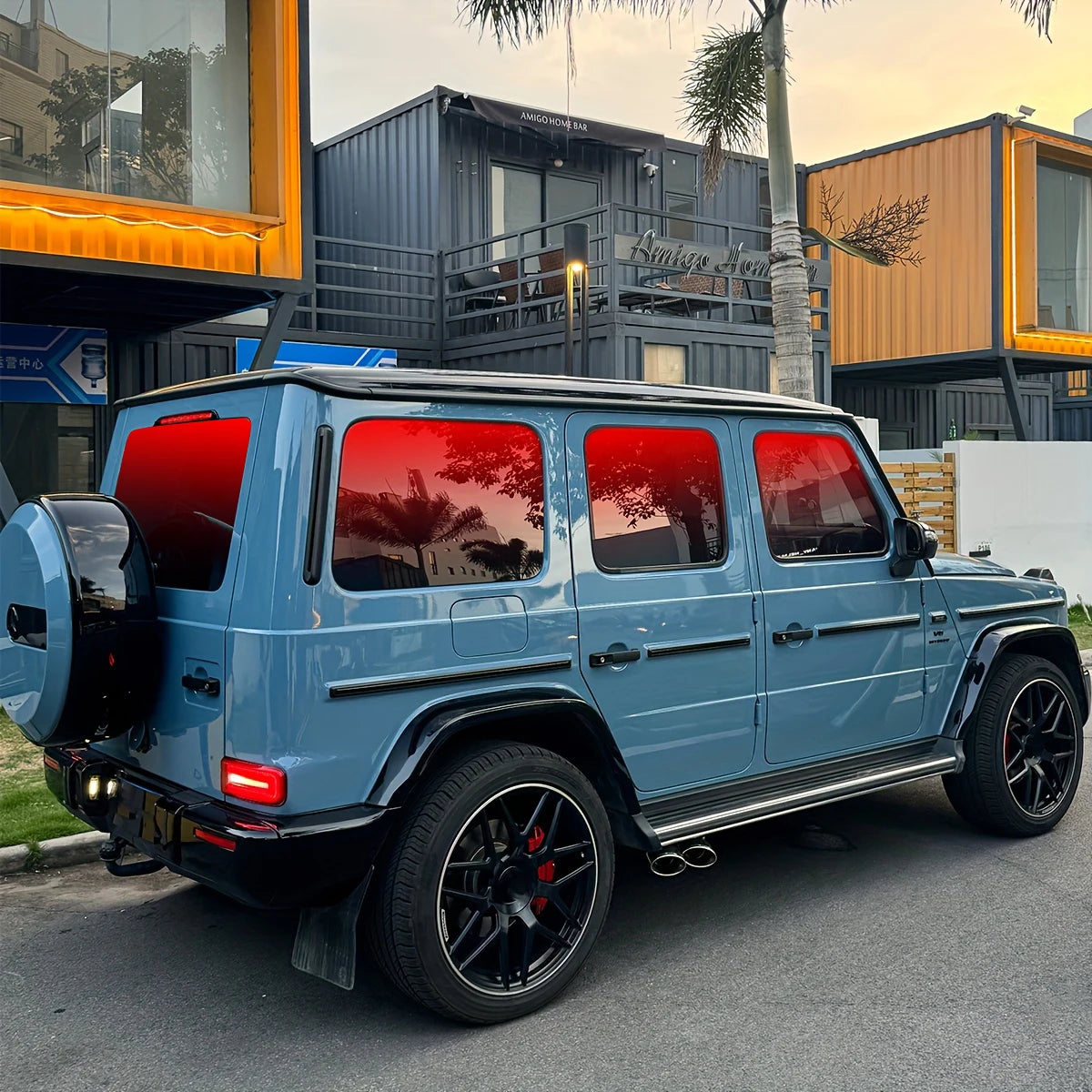 1/3M Car Gradient Car Film Frontside Side Windshield UV Protected Heat Insulation Color Change Film Exterior Accessories