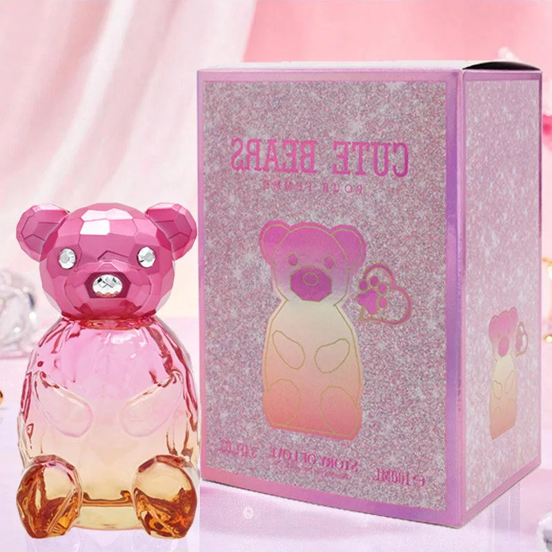 Bear Design Women's Perfume Eau De Parfum Spray Perfume Lasting Fresh Light Fragrance Charm Pheromone For Girls Gifts New