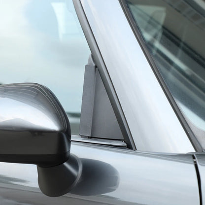 For Mazda MX-5 MX5 ND 2016-2026 Aluminum Alloy Car A-Pillar Triangle Spoiler Wind Deflector Trim Panel Accessories