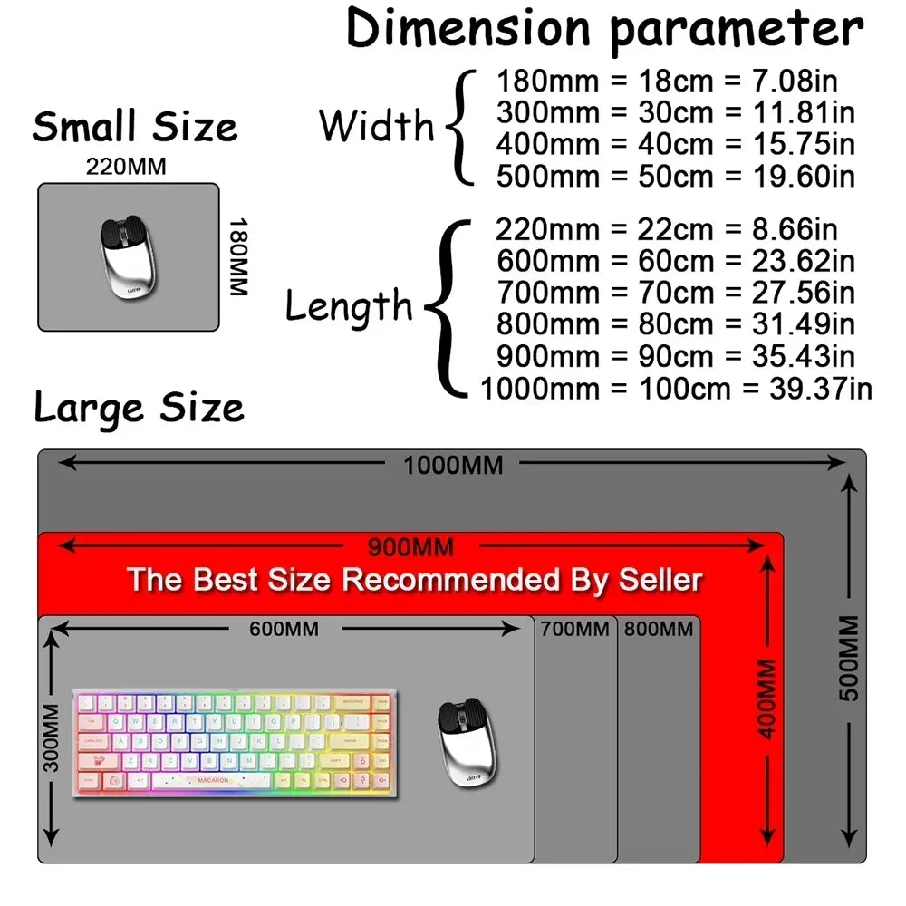 Laptop Tabletop Carpet PC Rubber Accessories Large Stitch Edge Office Mouse Pads Resident Evil Requiem E-sport Game Cabinet Mats