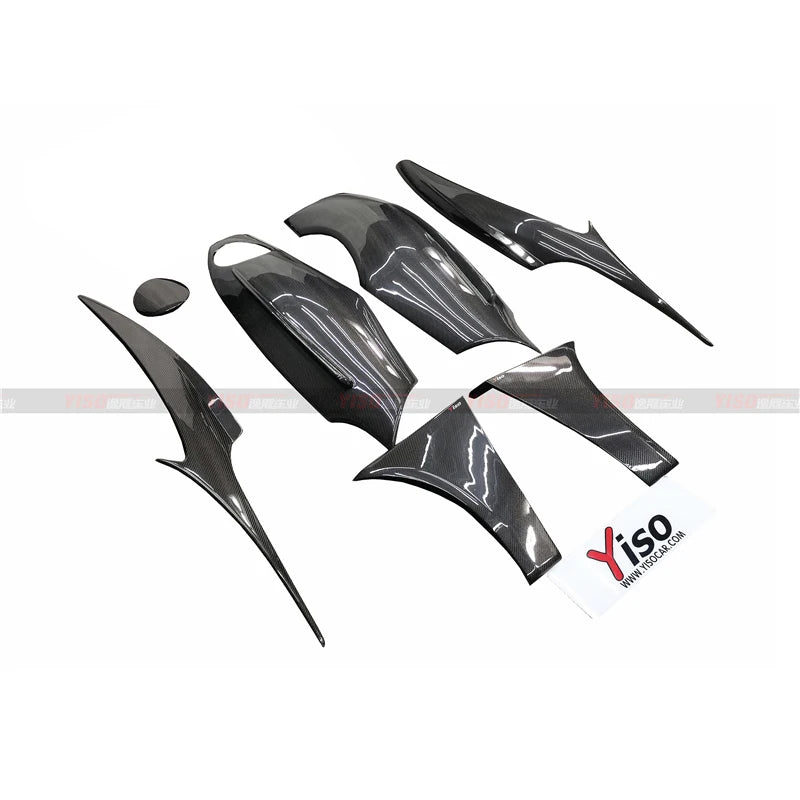 Suitable for SUPRA Carbon Top A90 Roof Cover YISO Carbon Fiber Roof Modified Encirclement Carbon Fiber SUPRA A90 Widebody Kit