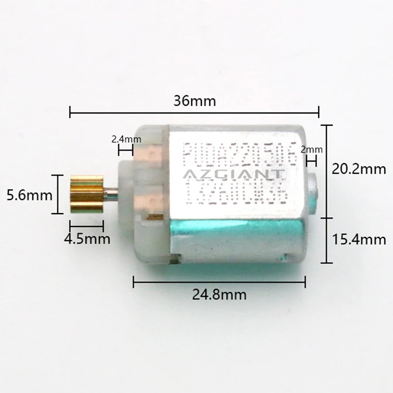 1020661 FC-280 FC-140 For Porsche  Macan 95B Cayenne 92A Panamera 970 Micro Carbon Brush Motor Car Side Door Lock Actuator 9 T