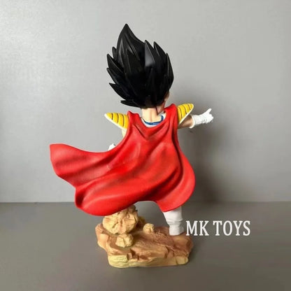 22cm/8.33in Anime Dragon Ball Z Figure Cloak Vegeta Action Figures Pvc Statue Desktop Ornamen Collection Model Toys Gifts