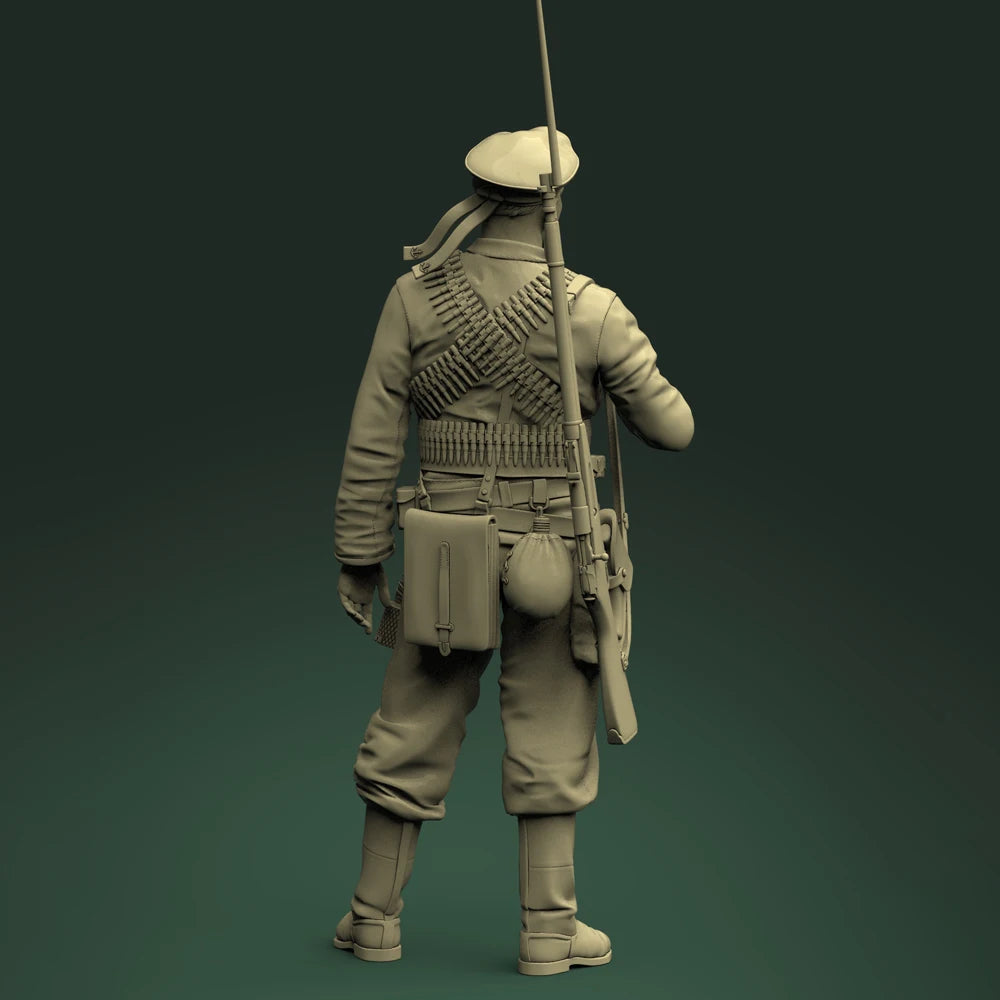 1/35 Resin Model Figure Kits GK , Military Theme，Unassembled And Unpainted
