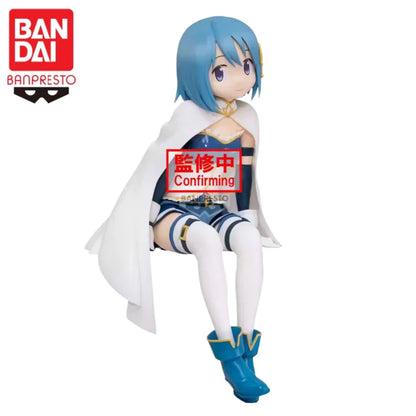 In Stock Original Bandai Puella Magi Madoka Magica Kaname Madoka Miki Sayaka Rebellious Stories Anime Character Model Toys Gift