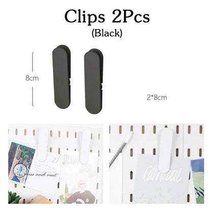 DIY Pegboard Accessories No Punching Kitchen Organization Shelf Storage Box Hooks Wall Organizer Crafts For Garage Room