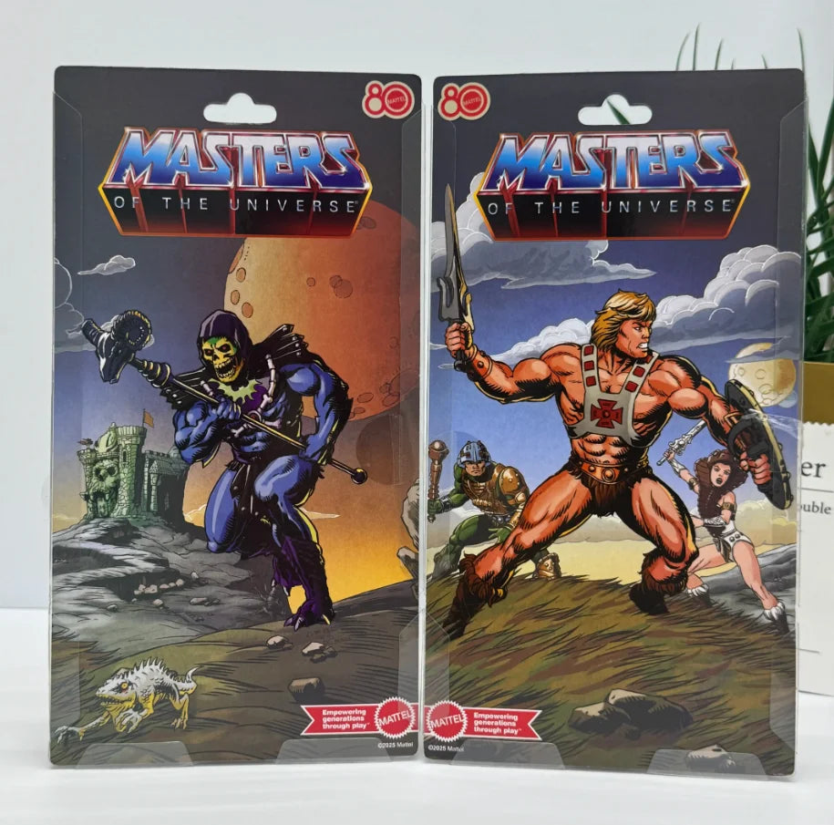 5.5-inch Anime He-Man Figure Skeletor Action Figures High-quality Version Statue Collection Model Desk Decoration Doll Toy Xmas