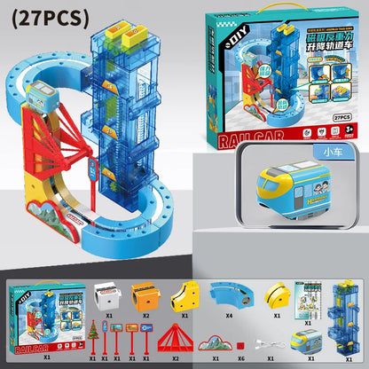 Magnetic Suspension Track Train Lifting Anti-gravity DIY Assembly Lift Railway Car 2026 New Educational Toys for Children Kids