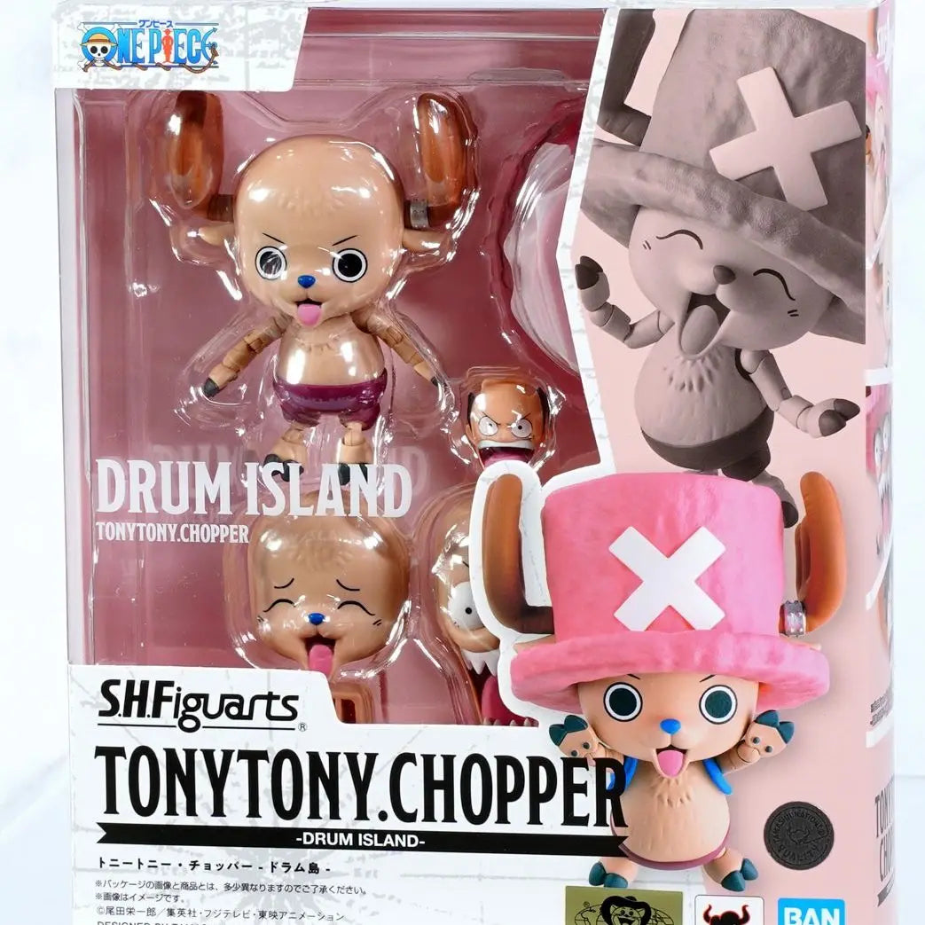 Bandai Figure Original Genuine In Stock SHF One Piece Tony Chopper Drum Island Arc Action Figure Collectible Toy Gift