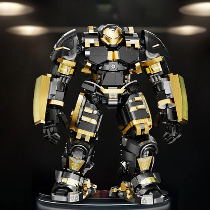 2300+pcs Black Hulk Buster Marvel Building Blocks Sets Iron Man Machine Toys Bricks Action Robot Figures Model Holiday Gifts