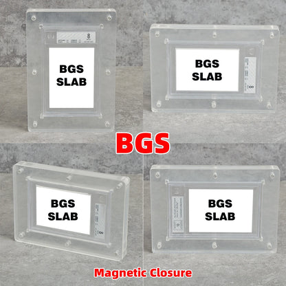 PSA BGS CSG CGC SGC Graded Slab Guard Case Magnetic Holder Protector Display Storage Box Frame for Pokemon NBA TCG Trading Cards