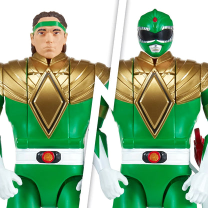 Anime Mighty Morphin Power Rangers Red Ranger Action Figure Green Ranger Model Doll Toy Collect Ornaments Kids Gifts