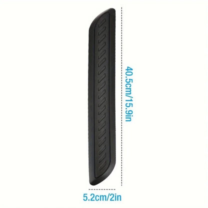 Car Door Anti Scratch Protector Strip Rearview Mirror Anti-collision Stickers Universal Rubber Auto Bumper Protector Bar Stylin