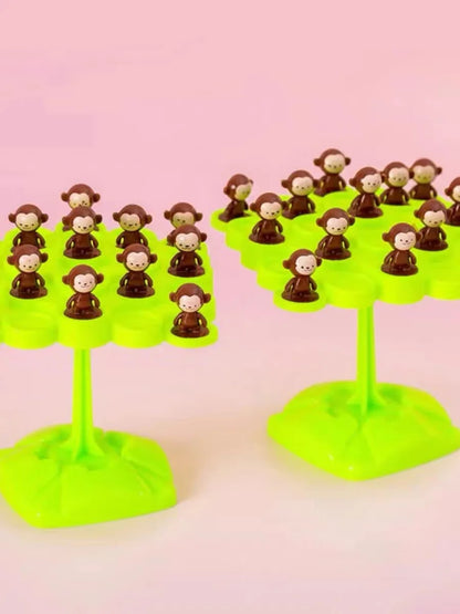Monkey Balance Tree Focus Balance Training Children's Toys Folding Music Series Parent Child Interactive Board Game