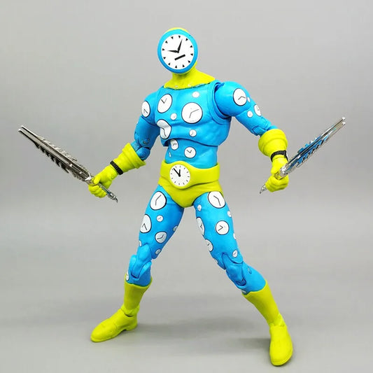 Clock King Action Figure 7 Inch Articulated Posable Collectible Model Mortal Kombat Game For Adult Collectors