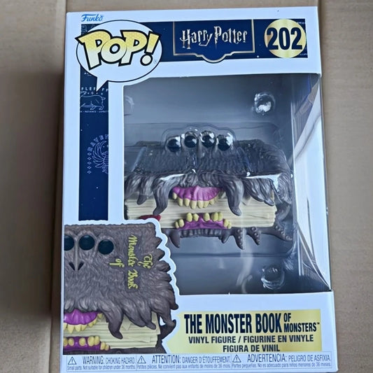 Funko Pop Harry Potter The Monster Book of Monsters #202 Original Vinyl Figure Movie Collectible Model Desktop Ornament Toy Gift