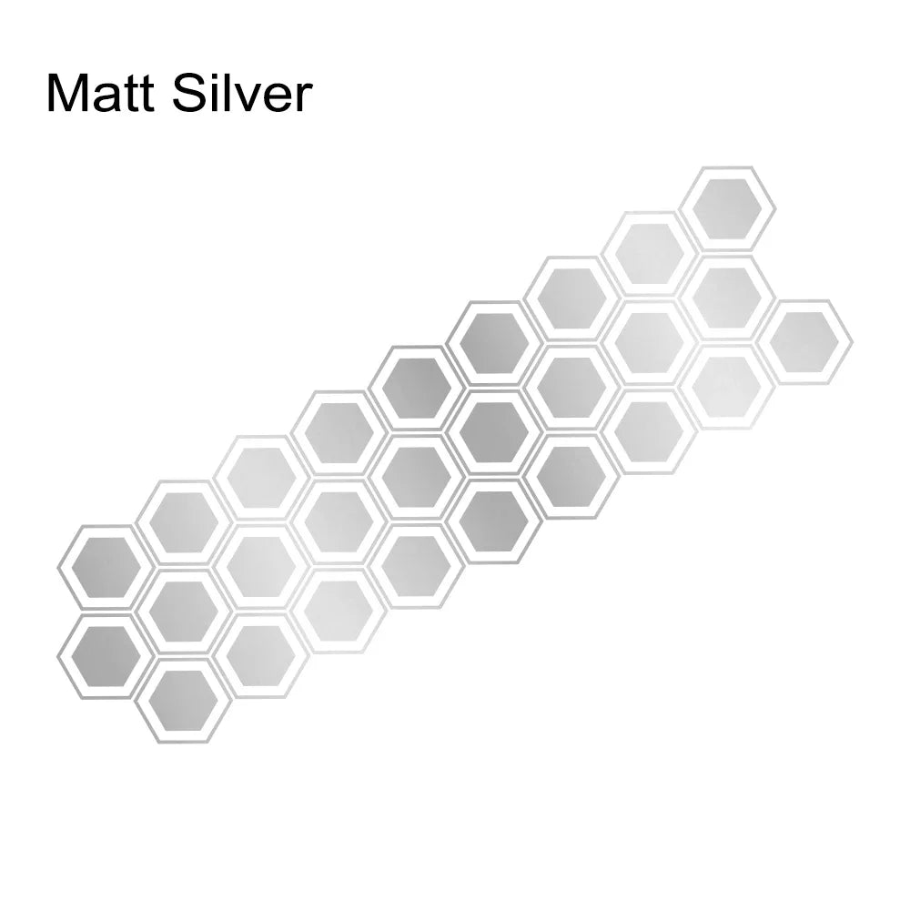 Honeycomb Hexagonal Graphics Car Vinyl Decal Car Body Side Sticker Waterproof Modification Decoration Auto Tuning Accessories