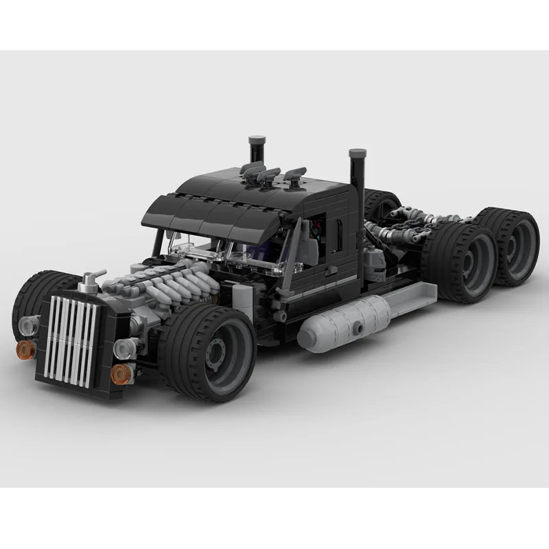 552PCS New MOC Truck Building Blocks Model Highway Tractor DIY Creative Educational Children's Building Blocks Gift