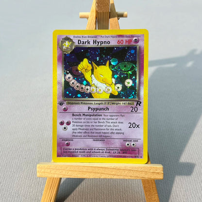 TR PTCG8-002 Tcg proxy PKM Cards Dark Hypno Battle Toys Gifts Rare Collection for Hobbies home play