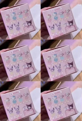 New Sanrio Hello Kitty Sweet Energy V1 V2 V3 Series Blind Box Lying Down Cute Mini Collection Desktop Ornament Fashion Gift