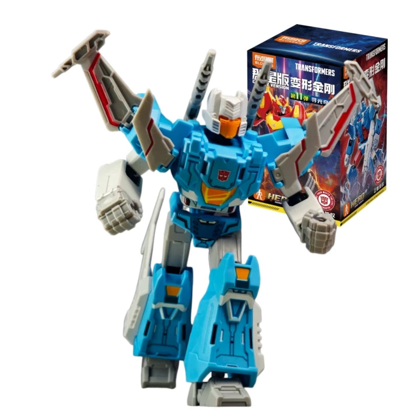 BLOKEES Building Blocks Man Transformers Star Edition 11th Bullet Splicing Movable Model Ornament Toy Collection Gift