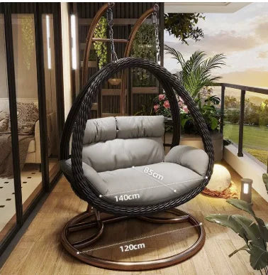 Home Basket Chair Modern Outdoor Garden Furniture Lazy Sofa Basket Egg Leisure Rattan Chair