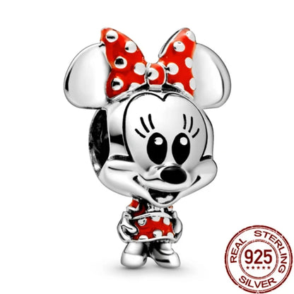 Hot selling 925 sterling silver Disney cartoon wizard charm bead pendant, suitable for original DIY bracelet, women's birthday