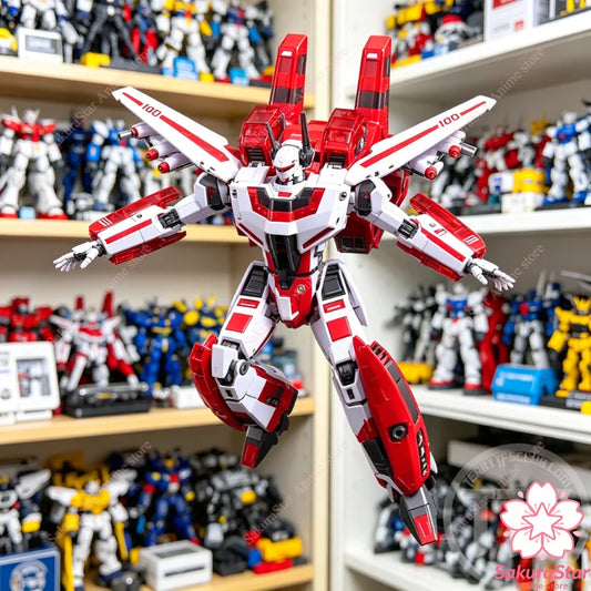 【In Stock】FG01 FG-01 Jetfire G1 Macross VF-1S VF1S With Fast Pack Armour Transform Robot  Articulated Action Figure Collection