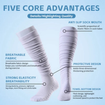 sport socks men women over knee high tube socks rugby football basketball baseball cycling running hiking ski skateboard sock