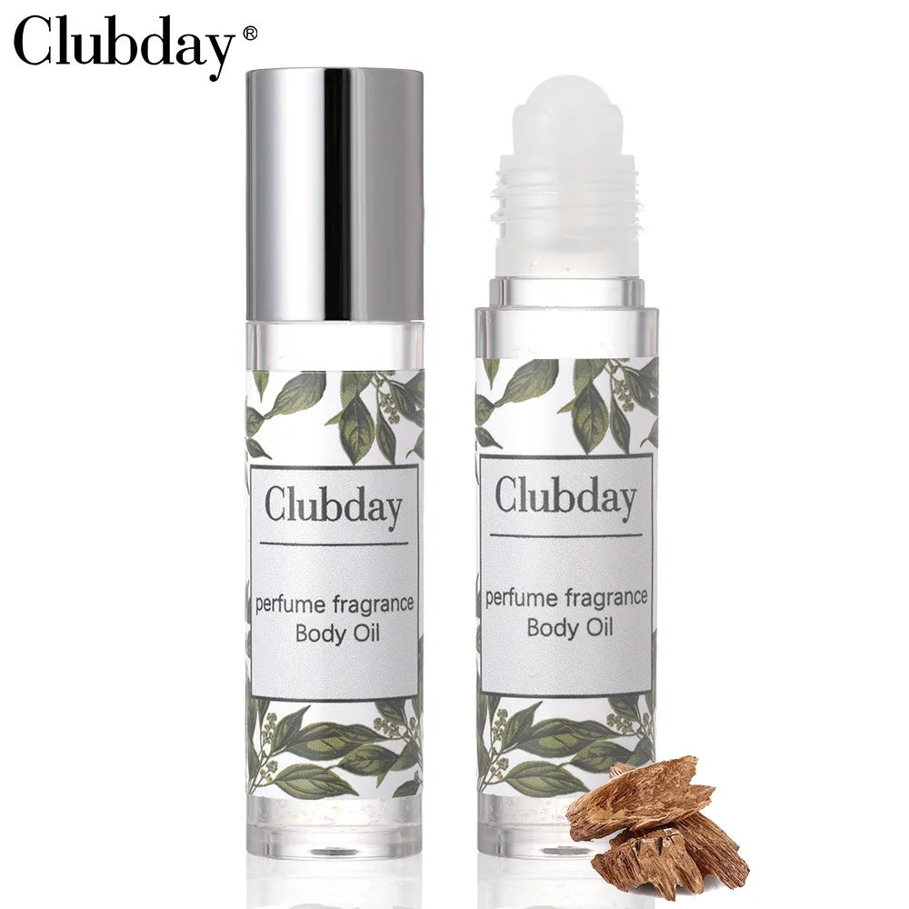 6.7ml Fragrance Oil Roll-On Have Shimmer Long Lasting Scent Sandalwood Jasmine Tulips Daisy Rose Osmanthus Flowers for Women