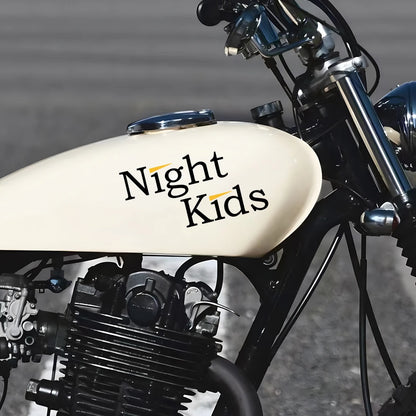Night Kids Car Decal Sticker Initial D Vinyl JDM Wangan Motorcycle Sticker Decoration Customization