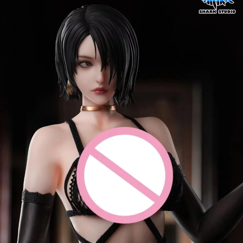 New Ada Wong Resident Evil Figure Sexy Red Black Outfit 2 Styles 45cm Movable PVC Collectible Model Statue Toys Gifts For Fans