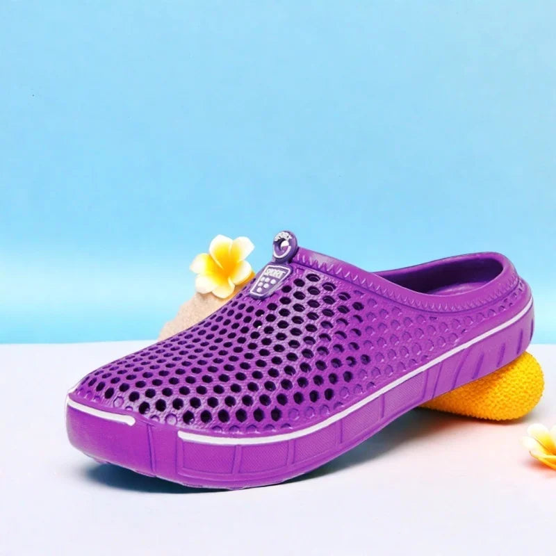 Couple's Style Lightweight Anti-Slip Ladies' Thong Slippers Multiple Colors Available Simple Design Pure Color Sandals