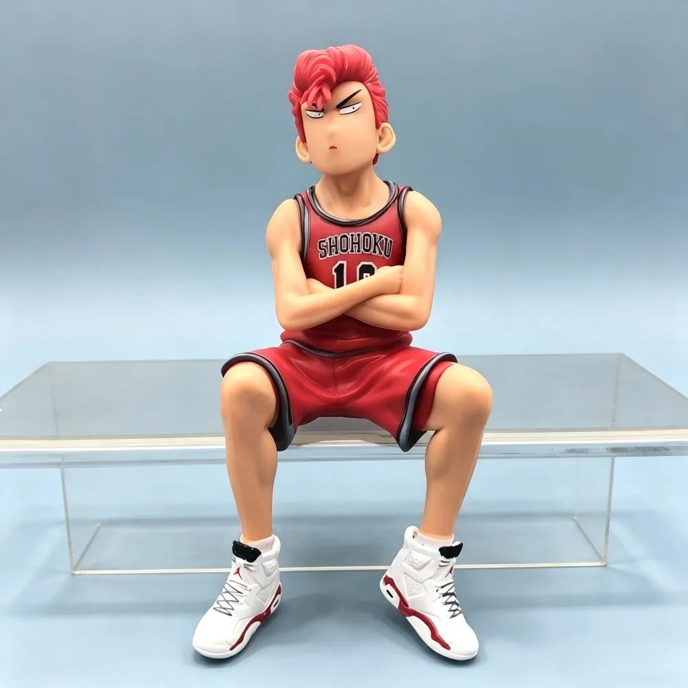 15cm/5.91in Anime Slam Dunk Figure Sakuragi Hanamichi Action Figures Pvc Statue Desktop Ornamen Collection Model Toys Gifts