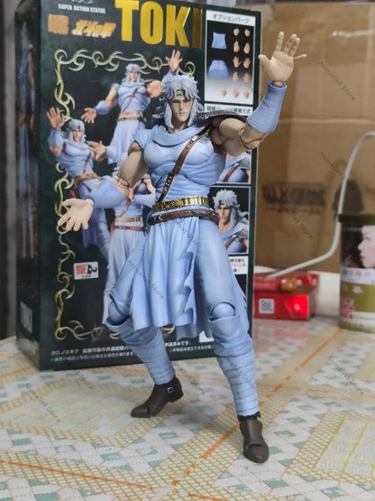 IN STOCK Fist of The North Star Toki Action Figure Medicos Chobitsu Kōdō 100% Original PVC Anime Model Toys Collection Doll Gift