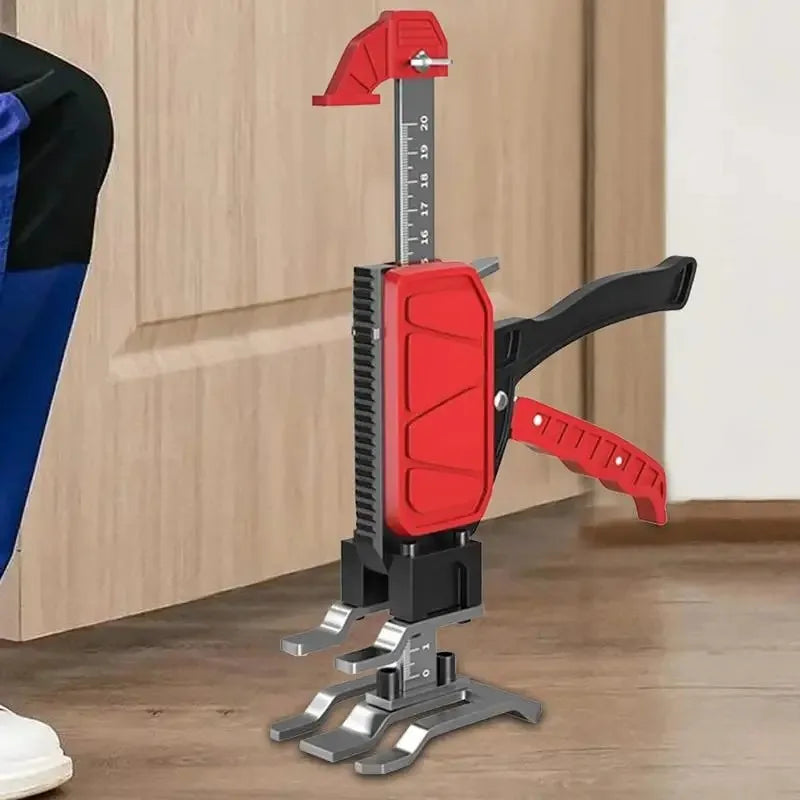 Door Window Installation Lifter Tool Adjustable Height Locator Jack Labor Saving Auxiliary Lifting Device for Door Frame