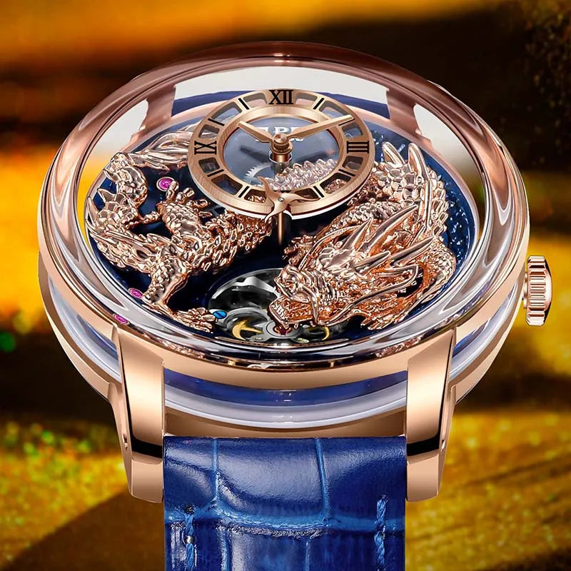 PINDU Develops And Designs New M2797B Automatic Mechanical Watch Men Watches 45.5MM Luxury High-end Quality Wristwatch Men Gift