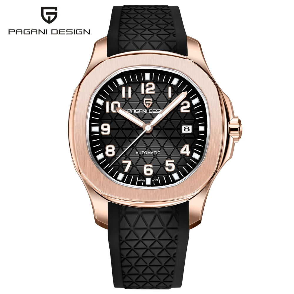 2026 New PAGANI DESIGN Men's Watches Luxury Mechanical Wristwatch 8215 Automatic Watch Man AR Sapphire Waterproof Super Luminous