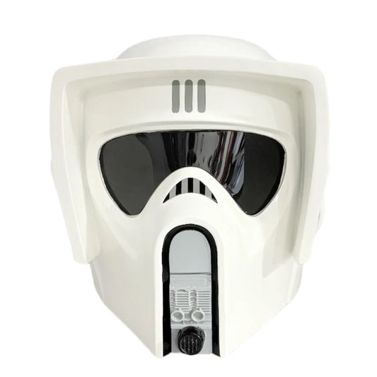 Cosplay SW Scout Troopers Helmet Mask for Man Resin Material Full Head Halloween Mask Masquerade Carnival Party Props for Adult