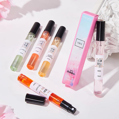 10ml Random Style Brand Pheromone Perfume for Women Men Atomizer Lady Sample Long Lasting Fragrance Pheromone Eau De Parfum
