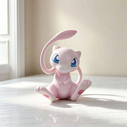 Pokémon Mew Anime Figurine, Trendy Collectible Model Statue, Gift Merchandise, Cute Decoration, Fun Gift for Friends