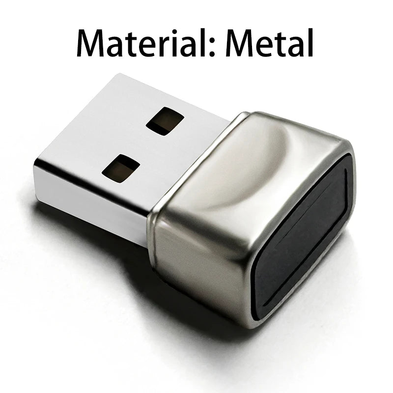 Hello Windows 10 Mini Biometric Fingerprint Login Lock Biometric Scanner USB Metal Fingerprint Reader Module For PC Laptop