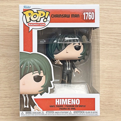 Funko Pop Chainsaw Man Himeno Kishibe Pochita Denji Samurai Sword Vinyl Figure Anime Collectible Model Desktop Ornament Toy Gift
