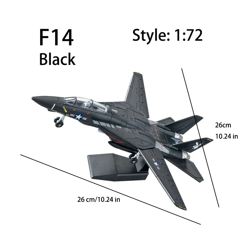 DIY Assembled Building Block Military Model Toys F14 Tomcat Su35s F-22 Stealth Fighter B2 Aircraft Multi-Purpose Fighter for Gif