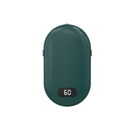 Hand warmer with Double-Sided Heating and Two Temperature Settings, This Portable Hand warmer Can Be Charged