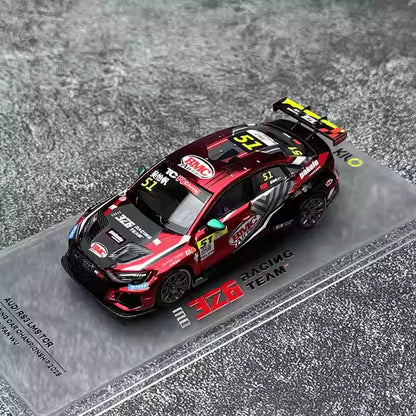 KILOworks 1:64 RS3 LMS TCR Alloy Car Diecasts & Toy Vehicles Car Model Miniature Scale Model Car Toys For Children
