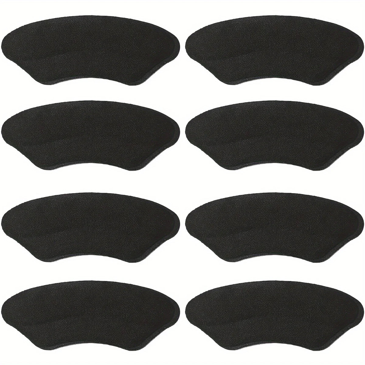 8-Pack Heel Pads for Too Big Shoes Self-Adhesive Heel Protectors Heel Inserts Improve Shoe Fit And Comfort Prevent Heel Slippage