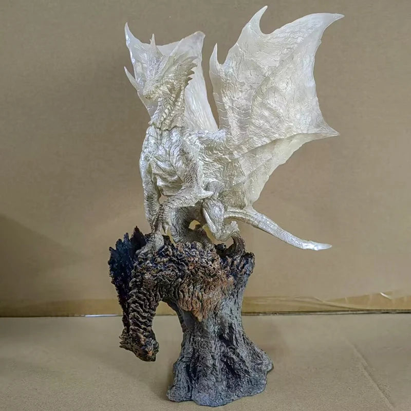 22cm Monster Hunter World Kirin Anime Figure Capcom Builder Creator's Model Glavenus/Dinovaldo/Velkhana Action Figure Doll Toys