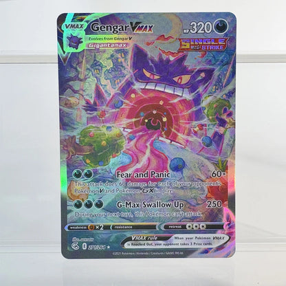 PKM Foil Proxy Card GENGAR&MIMIKYU GX DARK GENGAR Hobbies Game Collection Battle The best gift PTCG Card